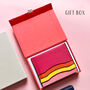 Bold Colour Genuine Leather Card Holder Six Slots, thumbnail 3 of 11