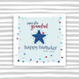 Grandad Birthday Card Superstar, thumbnail 1 of 3