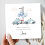 Police Cars 3rd Birthday Card, 1st 2nd Birthday Card For Son, Nephew, Any Relationship, thumbnail 3 of 4