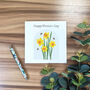 Personalised Daffodil Mother's Day Card, thumbnail 3 of 7