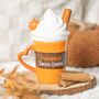 Pumpkin Spice Latte Lidded Mug, thumbnail 1 of 2