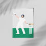 Ben Stokes England Cricket Poster, thumbnail 3 of 4