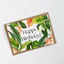 Tropical Birthday Card, thumbnail 1 of 3