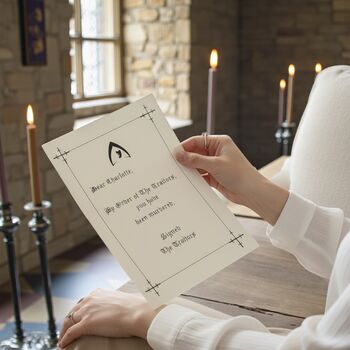 Handwritten Traitor Letter By Order Of The Traitors, 2 of 5