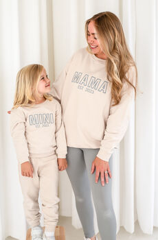 Mini Established Personalised Embroidered Sweatshirt Jumper, 2 of 12