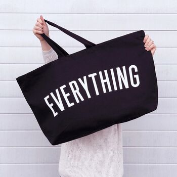 Extra Large ‘Everything’ Canvas Bag, 3 of 12