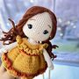 Handmade Crochet Doll, Knit Doll, Gift For Kids, thumbnail 8 of 12