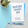 Personalised First Father's Day Card For Daddy/Grandad, thumbnail 1 of 3