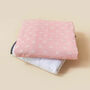 Personalised Pink Rainbow Children's Weighted Blanket, thumbnail 4 of 8