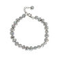 Alderley Grey Pearl And Sterling Silver Bracelet, thumbnail 2 of 3