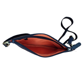 Handmade Real Leather Travel Clutch, 4 of 7