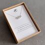 40th Birthday Necklace In Sterling Silver, thumbnail 2 of 7