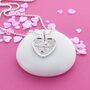 Yes No Maybe Dial Heart Necklace, thumbnail 1 of 3