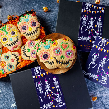 'Skeleton' Indulgent Day Of The Dead Biscuits, 2 of 2