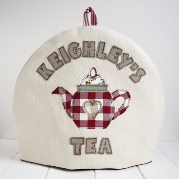 Personalised Embroidered Tea Cosy Gift, 7 of 12