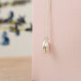 Harebell Silver And Solid 18ct Gold Necklace, thumbnail 4 of 8