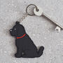Black Cockapoo / Labradoodle Tea Bag Dish, thumbnail 12 of 12