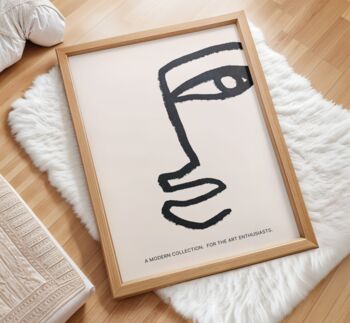 Minimalist Wall Art Print Modern Art Poster Contemporary Abstract, 5 of 7