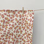Leopard Print Tea Towel, thumbnail 3 of 7
