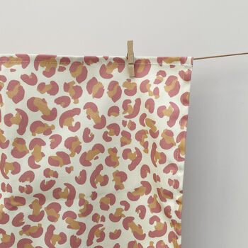 Leopard Print Tea Towel, 3 of 7
