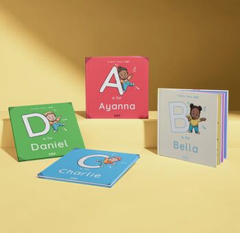 Learning Letters Abc Personalised Educational Gift Book, 6 of 9