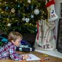Personalised Christmas Santa Sack With Child's Drawing, thumbnail 3 of 9