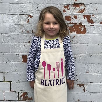 Personalised Children's Baking Apron, 8 of 11