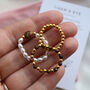 Tiger’s Eye Stacked Stretch Rings, thumbnail 2 of 6