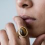 Nekomeishi Tigers Eye Ring, thumbnail 3 of 5