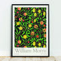 Lemons Print By William Morris, Floral Art, thumbnail 1 of 6