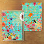 Asterozoa Starfish Print A6 Greetings Cards, thumbnail 3 of 7