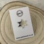 Sheriff Badge Metal Pin Badge, thumbnail 2 of 3