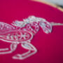 Unicorn Embroidery Kit, thumbnail 2 of 8
