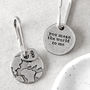 'You Mean The World To Me/Us' Keyring, thumbnail 2 of 5