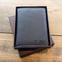 Personalised Men's Leather Wallet With Coin Pocket, thumbnail 10 of 12