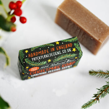 100% Natural Cinnamon Christmas Soap Bar, 5 of 7