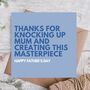 Funny Happy Fathers Day Card, thumbnail 1 of 3