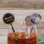 Set Of Five Sparkly Circle Any Occasion Drink Stirrers, thumbnail 4 of 4