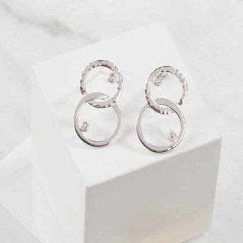 Sterling Silver Unity Earring, 3 of 5