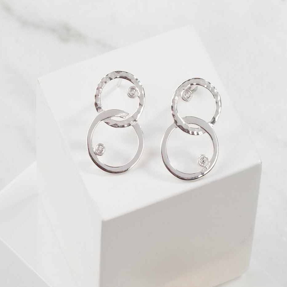 Sterling Silver Unity Earring By NEOLA | notonthehighstreet.com
