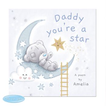 Personalised Daddy You're A Star Poem Book, 3 of 5