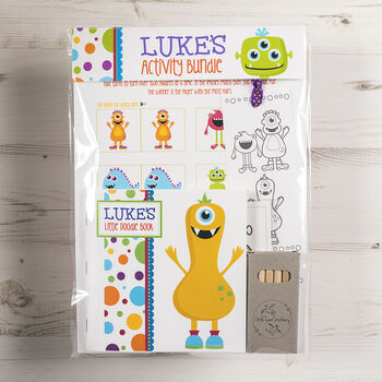 Personalised Monster Activity Bundle, 2 of 3