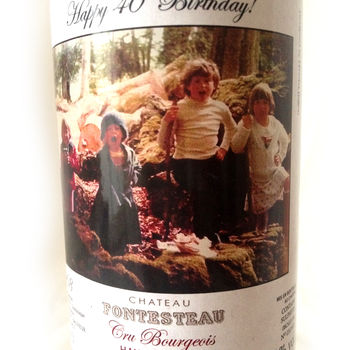 'Extra Special' Birthday Personalised Wine Gift, 2 of 3