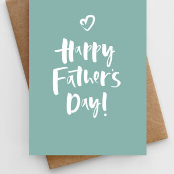 'Happy Father's Day' Father's Day Card, 2 of 4