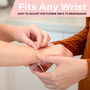 Adjustable Floral Flower Girl Proposal Bracelet With Card And Gift Wrap, thumbnail 6 of 8