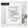 Favourite UK City Location Personalised Map Print, thumbnail 6 of 12