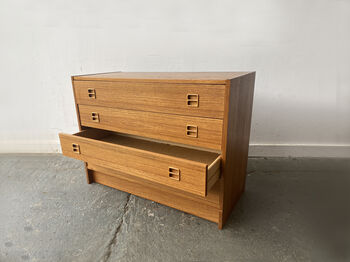 Danish Mid Century Chest Of Drawers By Sejling Skabe, 8 of 12