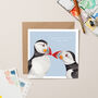 Happy Puffins Card, thumbnail 1 of 4