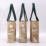 I Am Loved Jute Big Shopper Bag, thumbnail 5 of 5