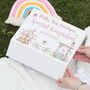 Personalised Fairy Garden New Baby Or Birthday Keepsake Box, thumbnail 1 of 3